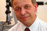 Dr Martin Fechner, senior ophthalmologist in charge since 1993